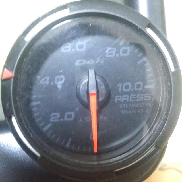 Defi STEPMASTER VS2 Gauges (Amber 52mm), Car Accessories on Carousell