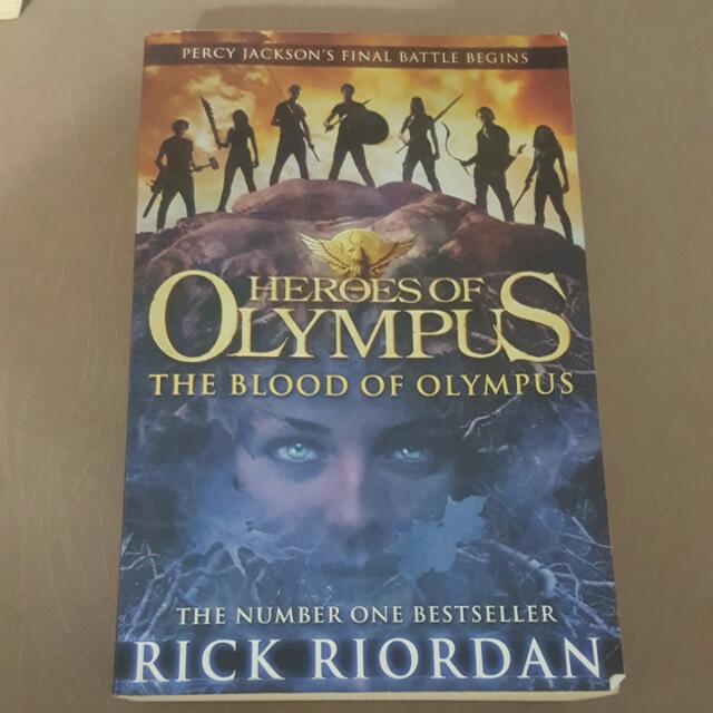 Percy Jackson Hero of olympus series, Hobbies & Toys, Books & Magazines ...