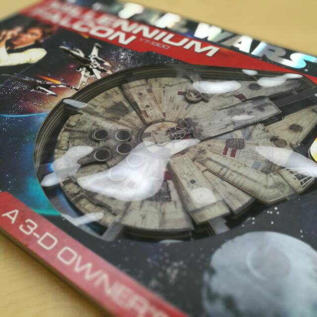 Star Wars Millennium Falcon 3d Owners Guide Book Books Stationery Comics Manga On Carousell