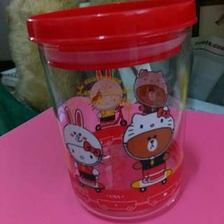 Hello Kitty玻璃罐(一個)