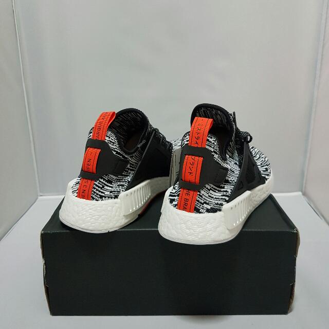 Adidas Originals NMD XR 1 PK Black White Glitch Camo US9 UK8.5 Men s Fashion Footwear Sneakers on Carousell