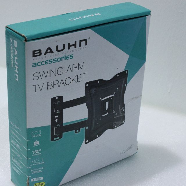 Bauhn Swing Arm TV Bracket up to 47" TV, Furniture & Home Living