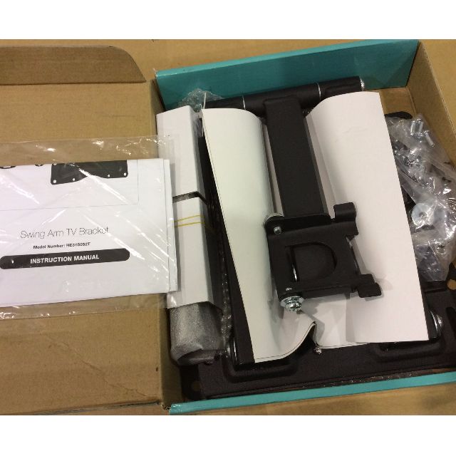 Bauhn Swing Arm TV Bracket up to 47" TV, Furniture & Home Living