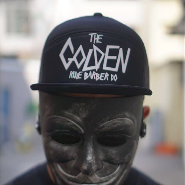 Black/White The Golden Rule Barber Co Trucker cap, Men's Fashion ...