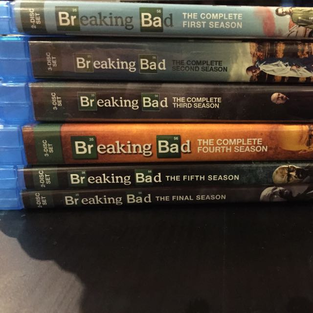Breaking Bad Blu Ray Complete Series, Hobbies & Toys, Music & Media