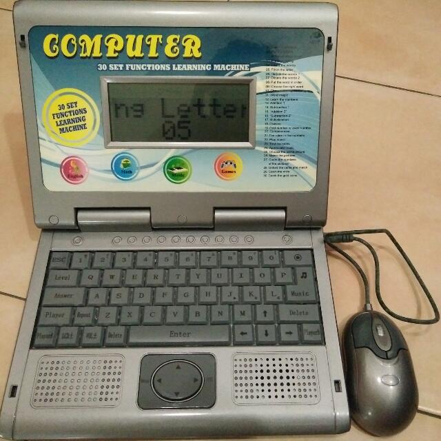 Kids Learning Laptop Computer With 30 learning Activities MATHS/ENGLISH &GAMES 