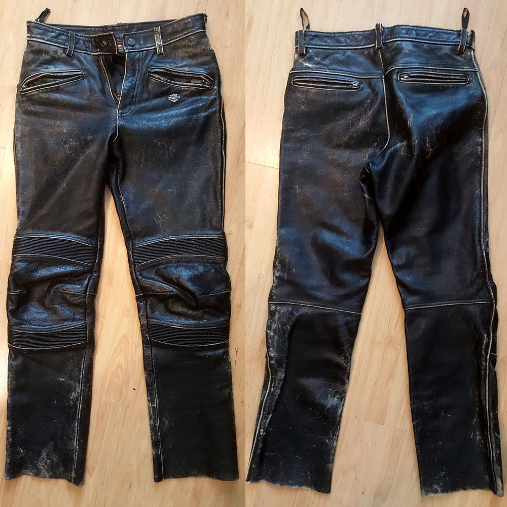 Size: 30 HarleyDavidson Harley Davidson Leather Pants