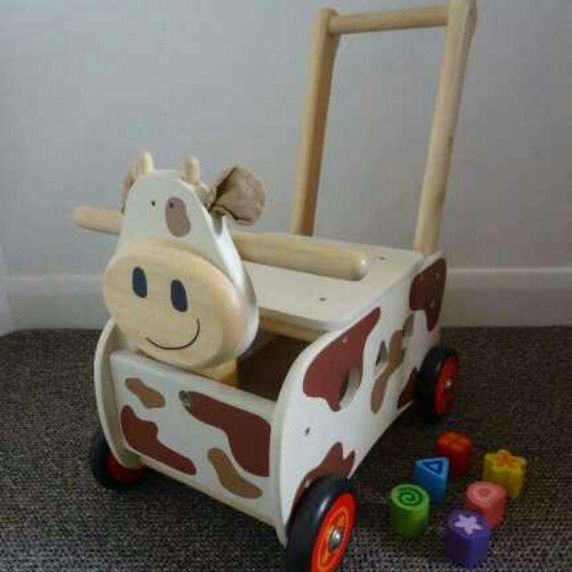 cow walker toy