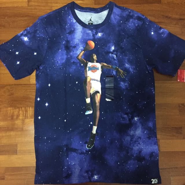 Space Jam Galaxy T-shirt Tee Shirt 