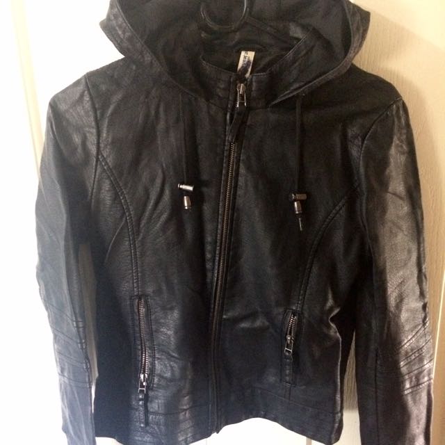 just jeans leather jacket