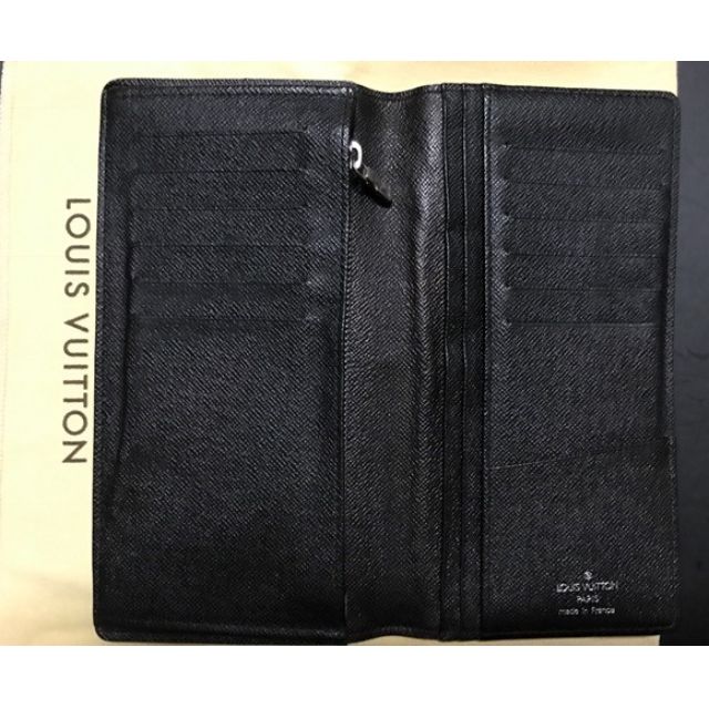 Louis Vuitton Brazza Wallet Graphite Damier Canvas Black N62665