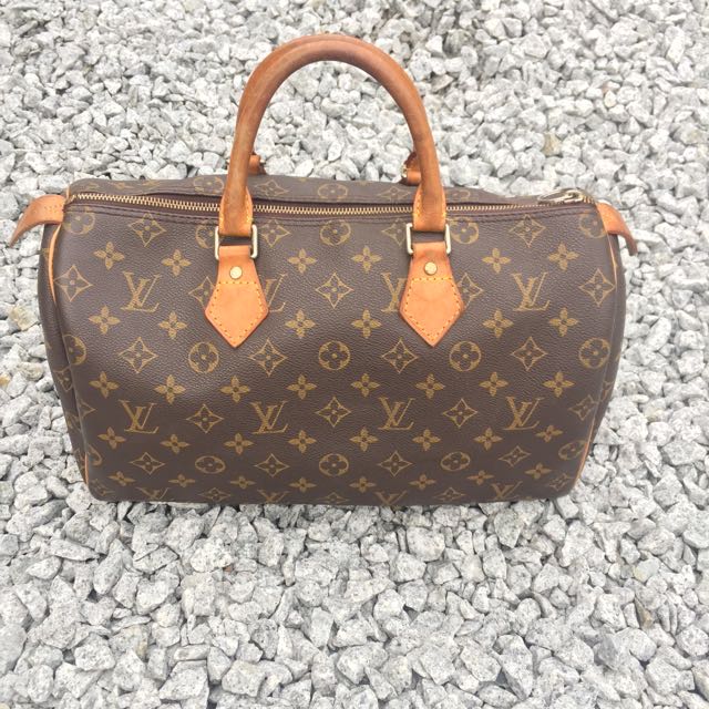 Louis Vuitton Speedy 35, Luxury, Bags & Wallets on Carousell