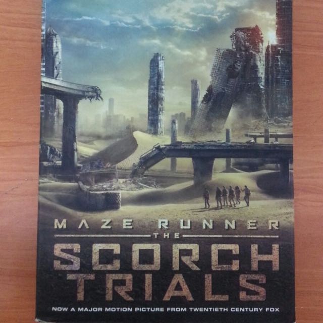 Maze runner series The Scorch Trails, Hobbies & Toys, Books