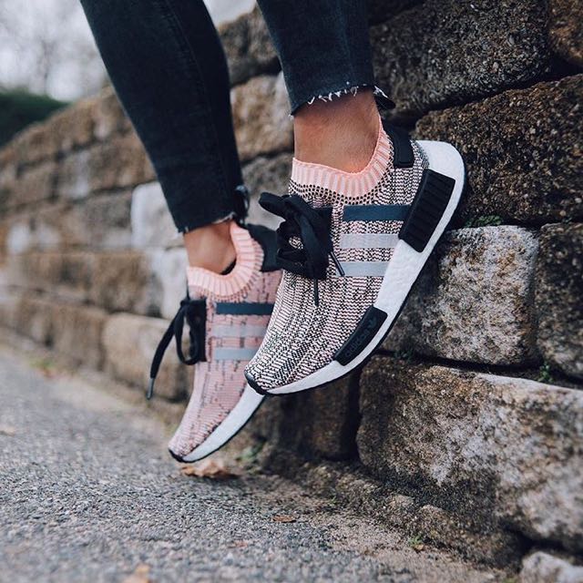 Bae tamaños Adidas NMD R1 PK trico tri color Pack en Sun Glow / glitch Bae tamaños Adidas NMD R1 PK trico tri color Pack en Sun Glow / glitch