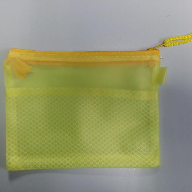 PVC Stationery Bag With Zipper, Hobbies & Toys, Stationery & Craft