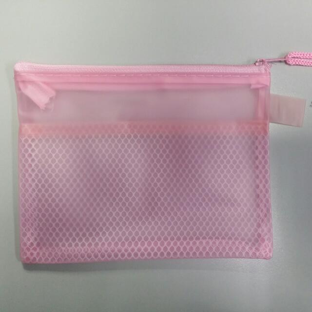 PVC Stationery Bag With Zipper, Hobbies & Toys, Stationery & Craft