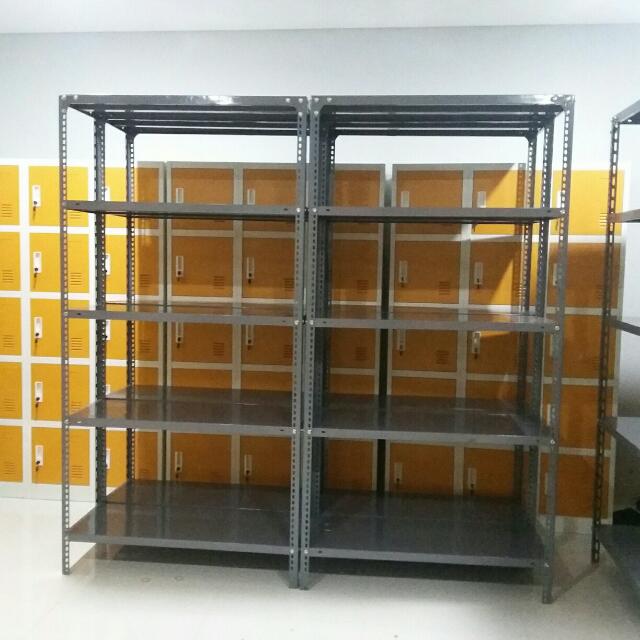 Rak Besi Siku Lubang Bolong Perabotan Rumah Di Carousell