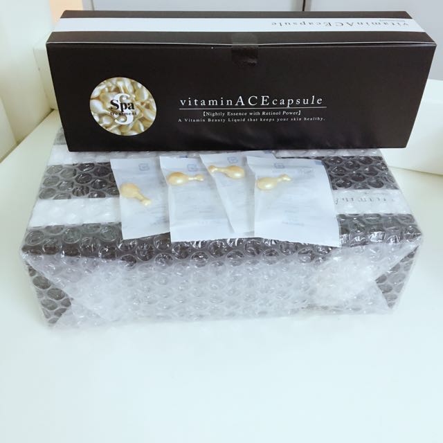 Spa Vitamin Ace Capsule Health Beauty Bath Body On Carousell