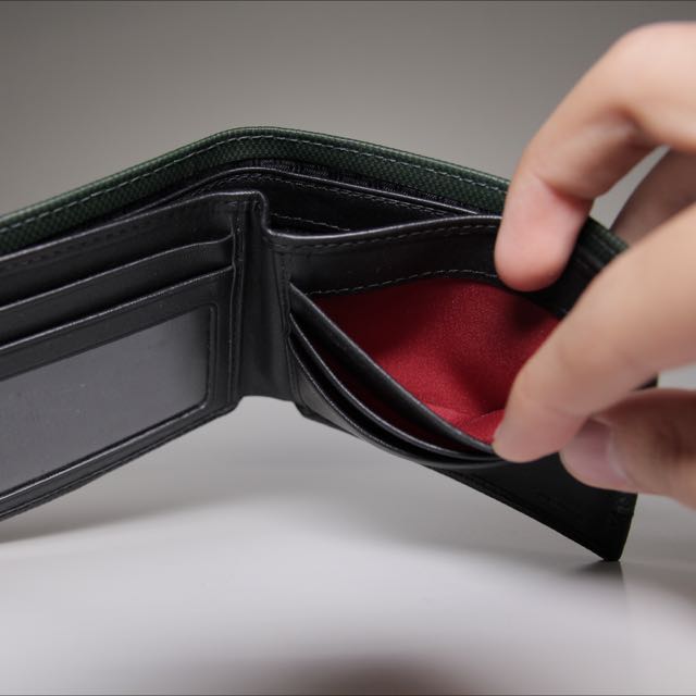 Tumi Dark Green Wallet Tumi ID Lock Men s Fashion Bags Belt