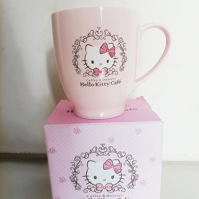 Brand New Hello Kitty Cafe Mug Pink Entertainment K Wave On Carousell