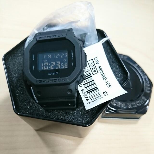Casio G Shock Dw 5600bb 1er Brand New Genuine Authentic Stealth Black Out Luxury Watches On Carousell