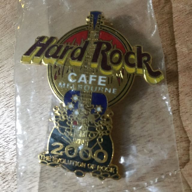 Hard Rock Cafe Melbourne Pin, Music & Media, Music Accessories on Carousell