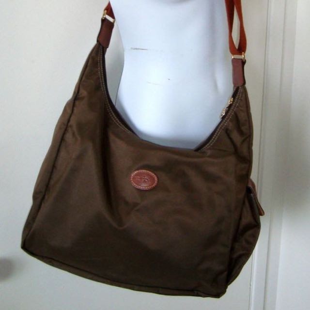 Longchamp Brown Color Hobo Bag