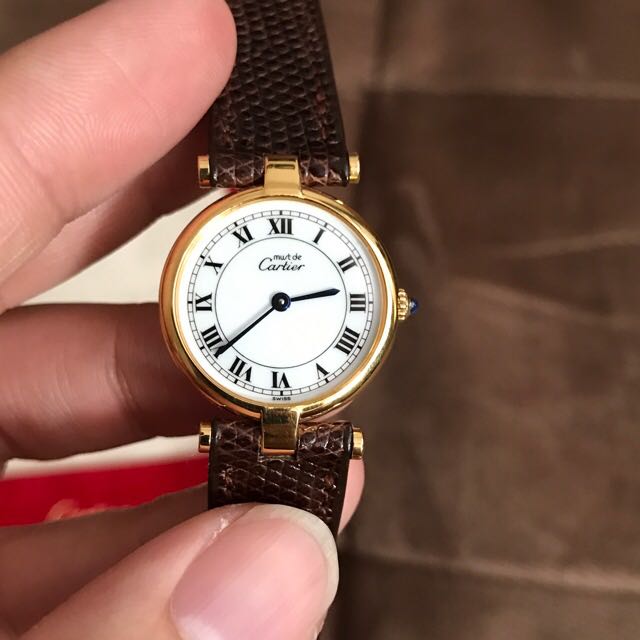 old cartier watch value