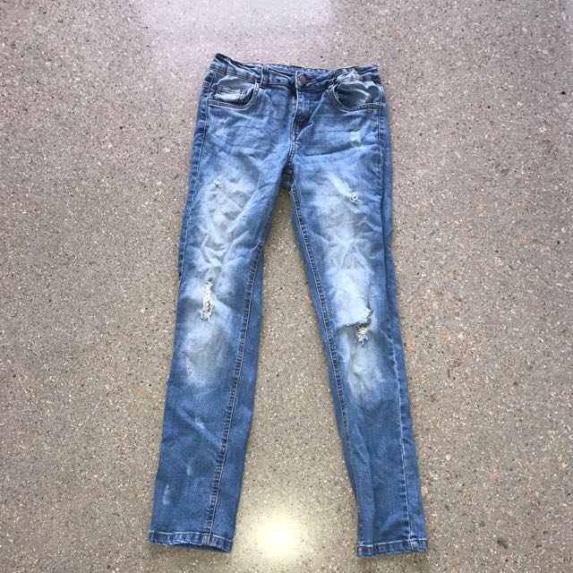 Pink Sugar Skinny Jeans Babies Kids Girl S Apparel On Carousell