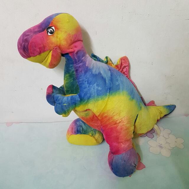 rainbow dinosaur toy