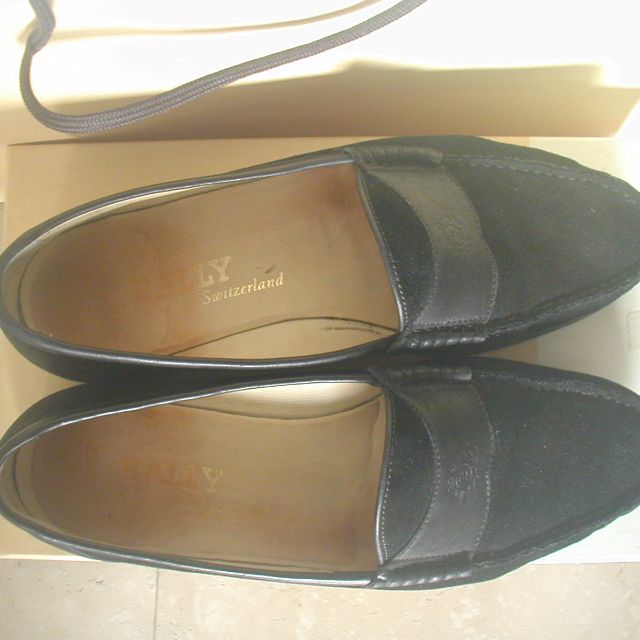 bally mens suede shoes