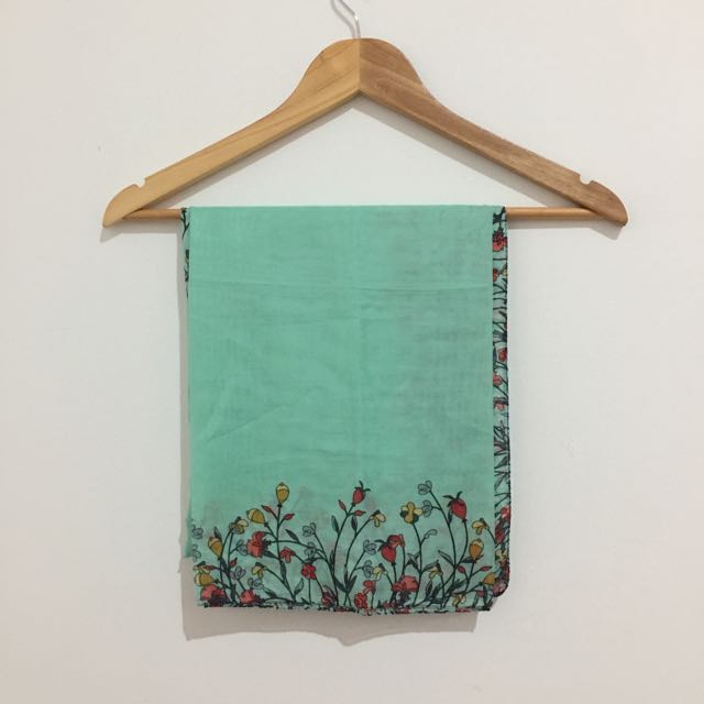 Jilbab Turki Segiempat Motif Womens Fashion Muslim Fashion On