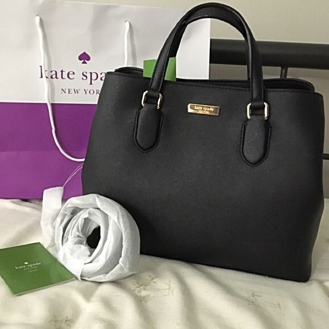 kate spade evangelie black