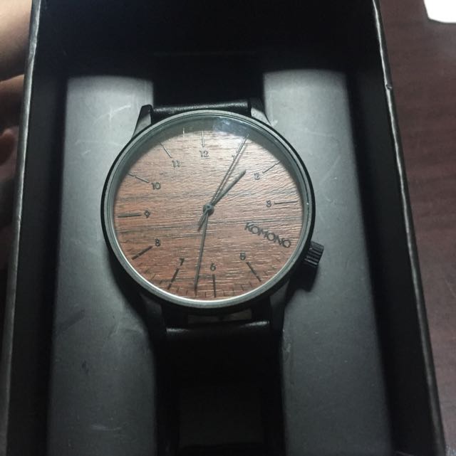 Komono Winston Black Wood