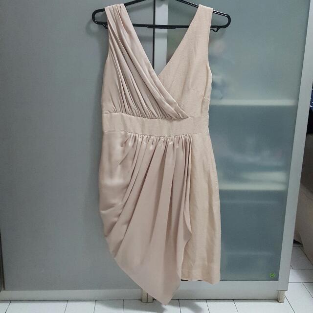 polyester spandex wrap dress