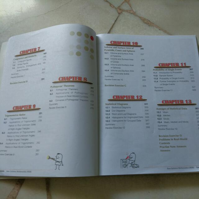 New Syllabus Mathematics 2 7th Edition By Shinglee Books Stationery Textbooks On Carousell