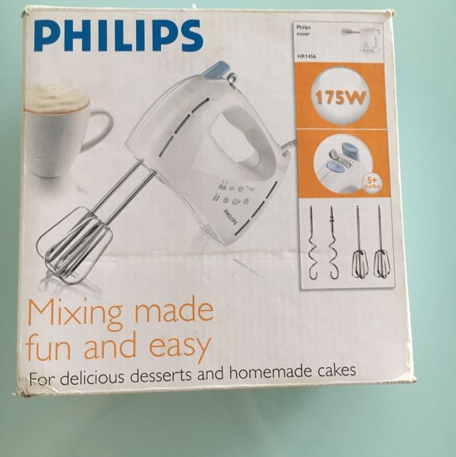 Philips Hand Mixer HR 1456, TV & Home Appliances, Kitchen Appliances