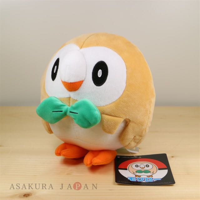 Pikachu rowlet plush outlet