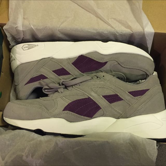 Puma R698 Allover suede Men s Fashion Footwear Sneakers on Carousell