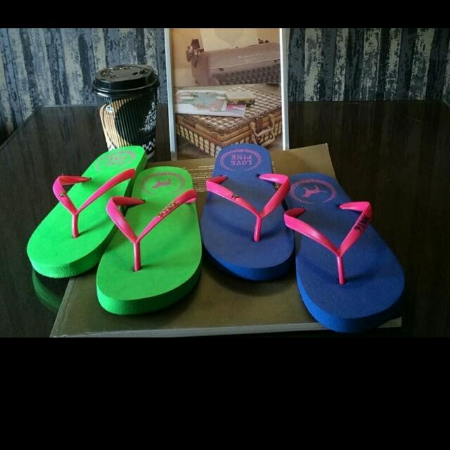 Victoria secret flip flops deals