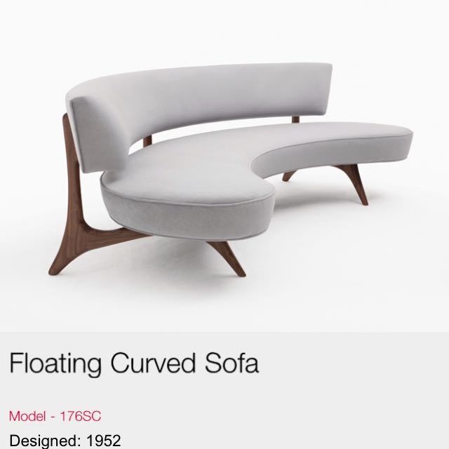 Last Offer Kagan Floating Curved Sofa Replica Furniture Sofas Kagan Floating Curved Sofa Replica
