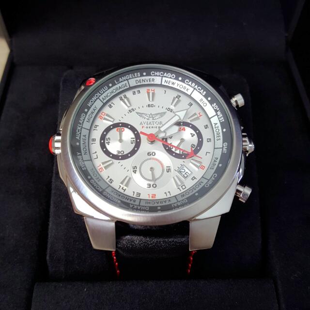 Aviator watch best sale traveller collection