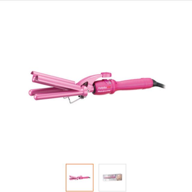 Babyliss Pro Triple Barrel Waver Hot Pink Health Beauty Hair