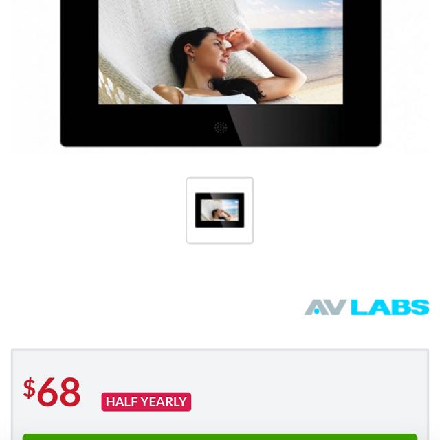 Brand New AVLabs 7inch Digital Photo Frame, Furniture & Home Living
