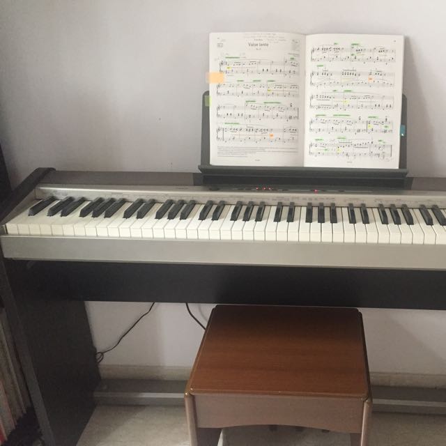 Casio Digital Piano, Hobbies & Toys, Music & Media, Musical Instruments ...