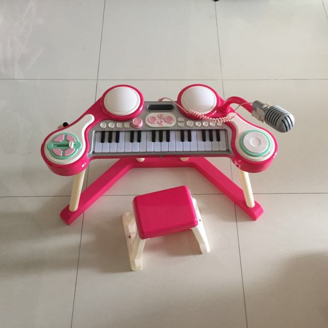 elc pink keyboard