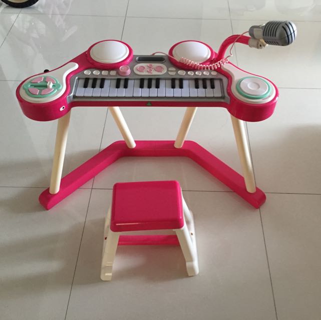 ELC Key Boom Board Pink Music Keyboard