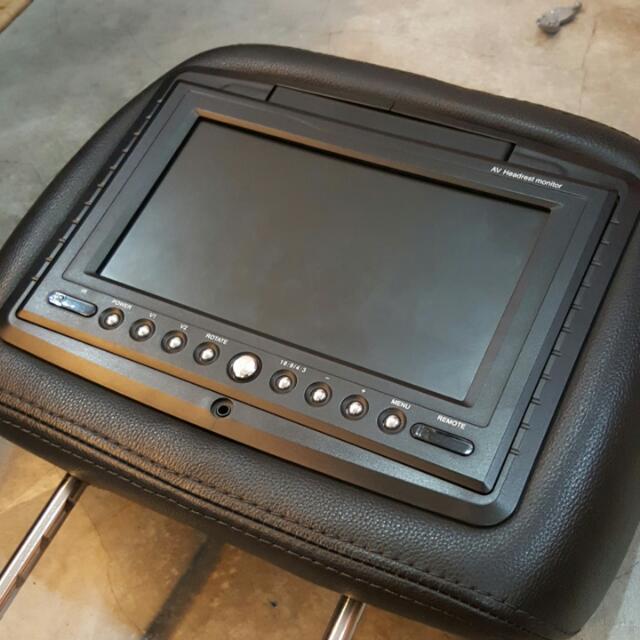 Headrest Monitors, Car Accessories on Carousell