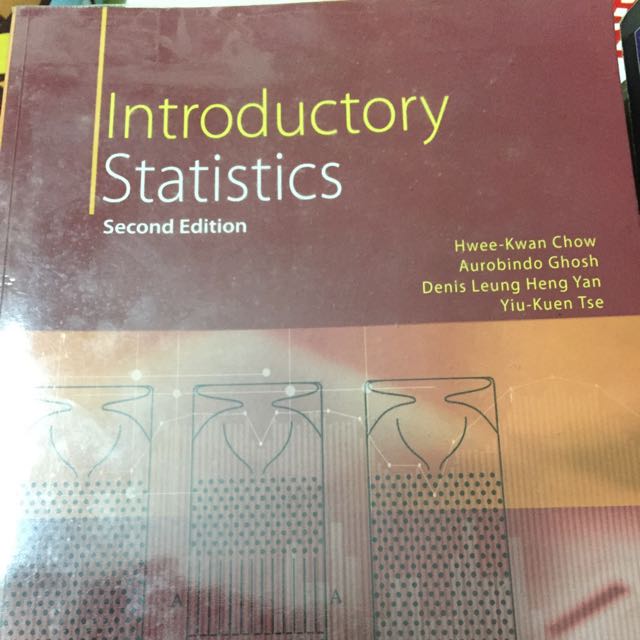Introductory Statistics Textbook For Introduction To Stats Stats 101  Course, Books & Stationery, Textbooks on Carousell