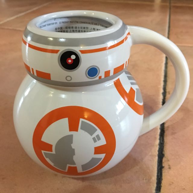 Limited Edition Disney Original BB8 Mug, Hobbies & Toys, Toys & Games